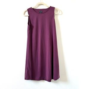 Paraphrase Model/Polyester A line swing dress purple size medium